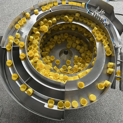Tốc độ dựa trên yêu cầu của khách hàng Vibratory Bowl Feeder với động cơ rung điện từ tùy chỉnh cho và cho ăn chính xác