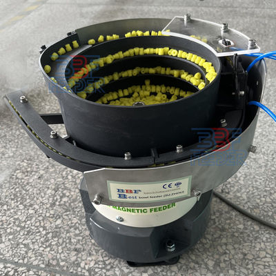 ROHS Screw Bowl Feeder Automation Power 200W Điện nam châm xoay tròn