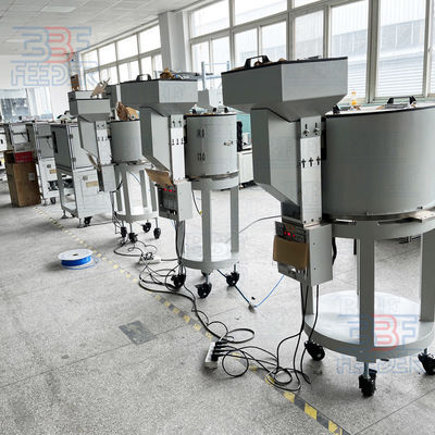 Vibratory Bowl Feeder Machine theo chiều kim đồng hồ