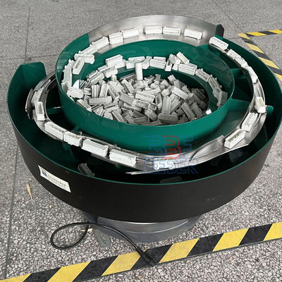 Hai kênh Vibratory Bowl Feeder chai Crown nắp Vibrating Cap Feeder