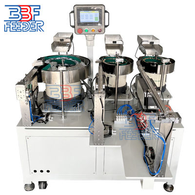 Hệ thống PLC Bowl Feeder Machine Metal Block Vibratory Parts Feeder