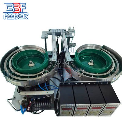 Double Screw Caps Vibratory Bowl Feeder với thiết kế tùy chỉnh và bộ điều khiển Sinfonia