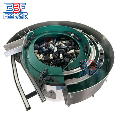 Rotary Vibratory Bowl Feeder Plastic Parts Hai đường dây rung máy cho ăn