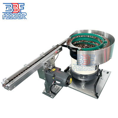 Tùy chỉnh Vibratory Bowl Feeder Lớp phủ PU 304 Kim loại tròn Nhẫn Vibrating Feeding