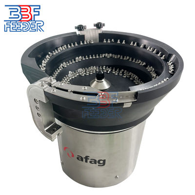 Magnetic Bolt Rivet Pills Parts Vibratory Bowl Feeder với Bowl Finishing Polishing hoặc PU Coating