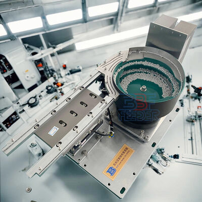 Polishing Hoặc PU Coating Máy Cấp Liệu Rung Màu Xanh Lá Cây Hoặc Dựa Trên Yêu Cầu Của Khách Hàng Giải Pháp Cấp Phôi Tự Động