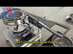 Hai kênh Vibratory Bowl Feeder chai Crown nắp Vibrating Cap Feeder