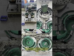 Chứng nhận CE Điện từ động Vibratory Bowl Feeder Chiếc hộp bơm